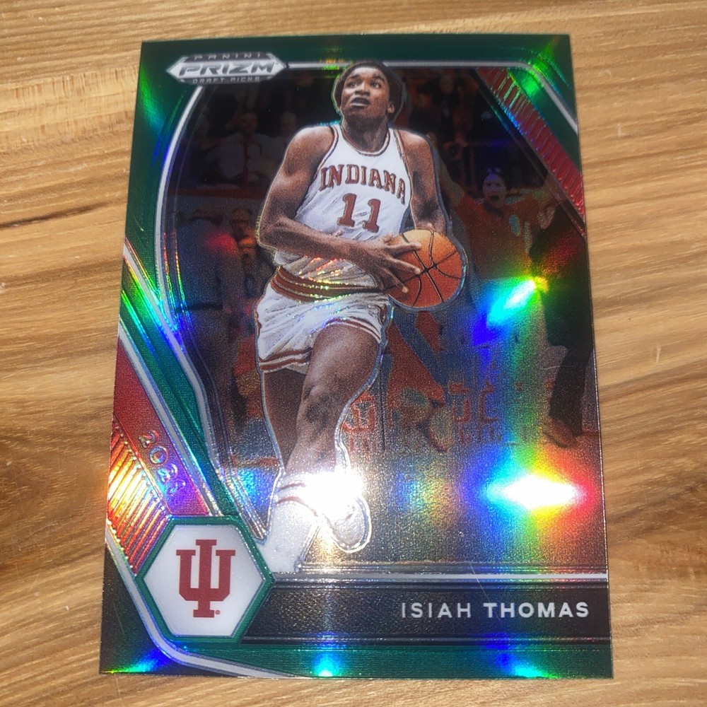 2021 panini prizm isiah thomas Green prizm #36 0120
