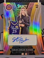 2025 Panini Select WNBA Draft Selections Prizm RC Sarah Ashlee Barker Auto