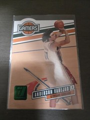 2010-11 Donruss Gamers Die Cut Emerald Basketball Card #23 Anderson Varejao Cavs