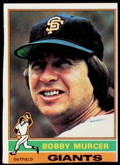 1976 Topps Bobby Murcer 470 San Francisco Giants