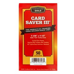 Cardboard Gold: Card Saver 3 Semi Rigid