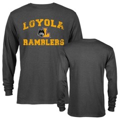 Loyola Chicago Ramblers Loyola University Retro Distressed Long Sleeve T-Shirt