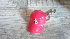 St.Louis Cardinals mini team hat keychain backpack zipper pull