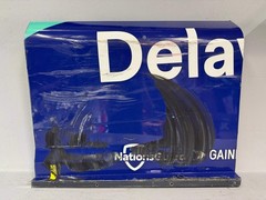Michael McDowell #71 2025 Atlanta Delaware Life Nascar Sponsor Door Panel