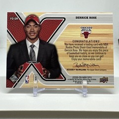 2008-09 SPx Derrick Rose Freshman Orientation Jersey Rookie RC #FO-DR Bulls