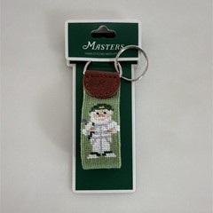 2026 Augusta National Masters Needlepoint Gnome Keychain