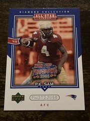 2004 UD Diamond All-Star Promo New England Patriots #AS43 P.K. Sam L6827*