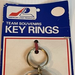Jacksonville Bulls 1984 USFL Team Key Ring NEW American Logo Products Winona MN