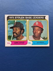 1974 Topps – Lou Brock #204 – EX-MT