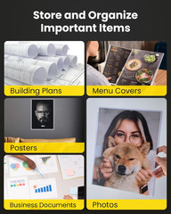 8.5 X 11 Rigid Clear Toploaders – PVC Document Sheet Protectors, Plastic Sleeves