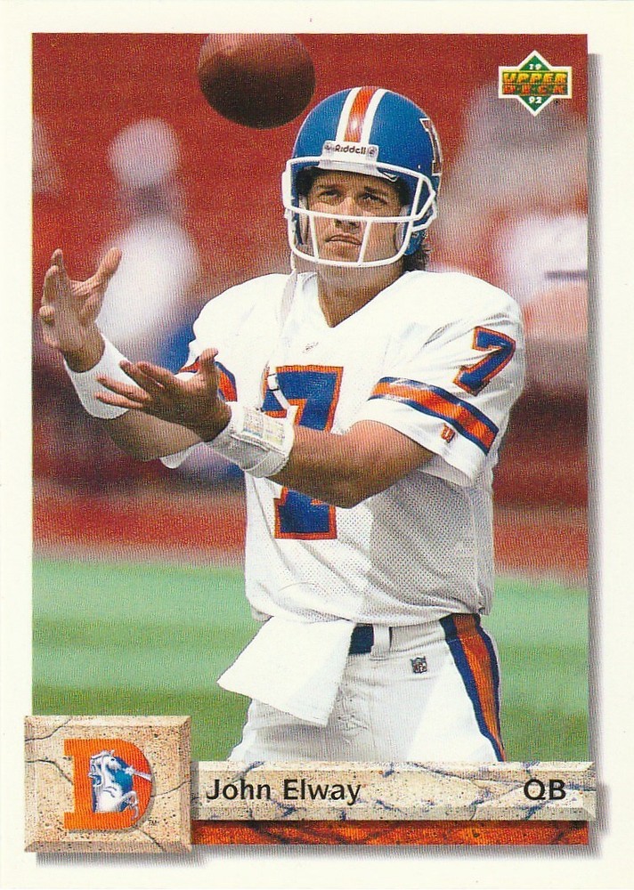 1992 Upper Deck Football Card (#1-249) – Complete Your Set! You Pick!