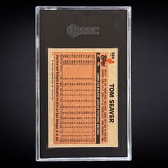1983 TOPPS #580 TOM SEAVER REDS SGC 9.5