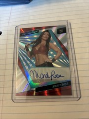 2022 Panini Revolution WWE Mandy Rose Autograph /99 Sunburst Parallel