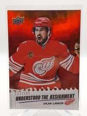 2025-26 Upper Deck Extend UA-30 Dylan Larkin Understood the Assignment Red /199