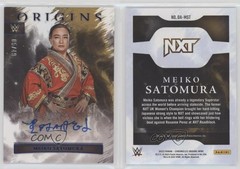2023 Panini Chronicles WWE Origins Blue 5/49 Meiko Satomura #OA-MST Auto 1s9