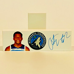 NBA Minnesota Timberwolves Sports Card Stand Display Fits Graded/Ungraded Cards