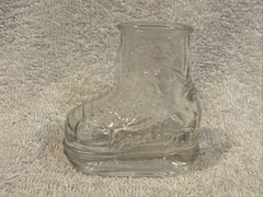 VINTAGE 1960’s Hockey Skate Shaped WINDSOR Shot Glass, LOOK-COOL!