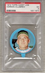 1973 Topps Candy lids Harmon Killebrew PSA 5