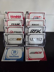 2026 Donruss NASCAR Racing Team Logos INSERT Complete 10 Card Set