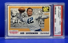 1955 Topps All American Sid Luckman #85 PSA 5 Columbia Chicago Bears